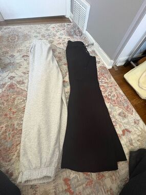 Garage Black and Light Gray Lounge Pants Pair